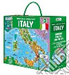 Italy. Travel, learn and explore. Ediz. a colori. Con round puzzle. Con 22 special figures. Con Poster libro