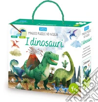 I dinosauri. Magico puzzle ad acqua. Ediz. a colori. Con pennello. Con puzzle da 54 pezzi libro