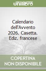 Calendario dell'Avvento 2026. Casetta. Ediz. francese