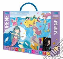 Le sirene. Mega box arts & crafts. Ediz. a colori. Con Gioco