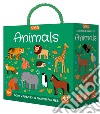 Animals. Q-box. Ediz. a colori. Con puzzle libro