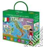 Italia. Le mie prime attività arts & crafts. Con Adesivi libro