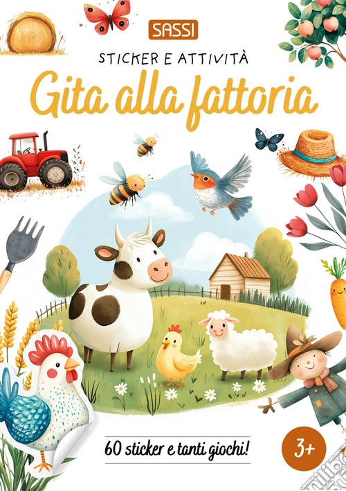 Gita alla fattoria. Sticker e attività. Ediz. a colori