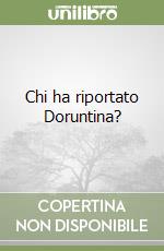 Chi ha riportato Doruntina? libro