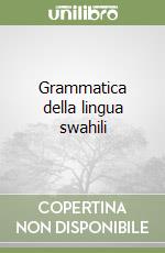 Grammatica della lingua swahili