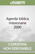 Agenda biblica missionaria 2000 libro