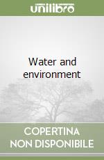 Water and environment libro