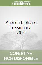 Agenda biblica e missionaria 2019