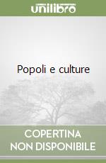 Popoli e culture libro