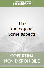 The karimojong. Some aspects libro