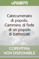 Catecumenato di popolo. Cammino di fede di un popolo di battezzati libro