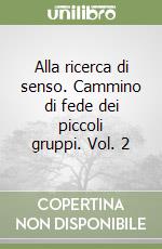 Alla ricerca di senso. Cammino di fede dei piccoli gruppi. Vol. 2 libro