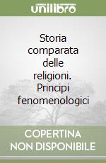 Storia comparata delle religioni. Principi fenomenologici libro