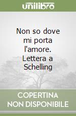 Non so dove mi porta l'amore. Lettera a Schelling libro