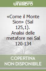 «Come il Monte Sion» (Sal 125,1). Analisi delle metafore nei Sal 120-134 libro