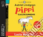 Pippi Calzelunghe letto da Lucia Mascino. Audiolibro. CD Audio formato MP3. Ediz. integrale libro
