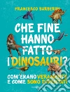 Che fine hanno fatto i dinosauri? Com'erano veramente e come sono diventati libro di Barberini Francesco