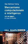 Meccanismo computazionale e intelligenza libro