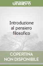 Introduzione al pensiero filosofico