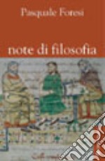 Note di filosofia libro