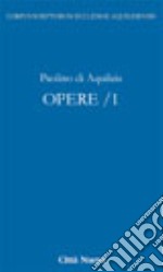 Opere. Vol. 10/1 libro