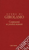 Commento ai profeti minori. Sofonia, Aggeo, Abacuc e Giona. Testo latino a fronte libro