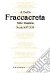 Sine macula. Poesie 2007-2019 libro di Fraccacreta Alberto