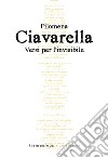 Versi per l'invisibile libro di Ciavarella Filomena