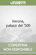 Verona, palazzi del '500 libro