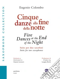 Cinque danze alla fine della notte. Spartito