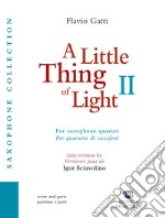 A little thing of light 2. Partitura libro