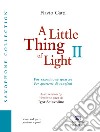 A little thing of light 2. Partitura libro