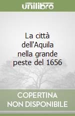 La città dell'Aquila nella grande peste del 1656 libro