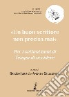 «Un buon scrittore non precisa mai». Per i settant'anni di «Tempo di uccidere» libro