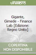 Gigante, Gimede - Finance Lab [Edizione: Regno Unito] libro