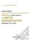 Manuale sistematico di diritto amministrativo 2021-2022 libro