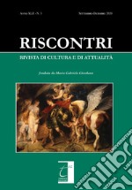 Riscontri. Rivista di cultura e di attualità (2020). Vol. 3: Settembre-dicembre libro