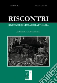 Riscontri. Rivista di cultura e di attualità (2021). Vol. 1: Gennaio-aprile libro