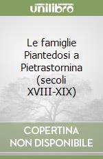 Le famiglie Piantedosi a Pietrastornina (secoli XVIII-XIX) libro