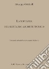La sostanza del restauro architettonico libro di Cristinelli Giuseppe