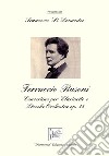 Ferruccio Busoni. Concertino per Clarinetto e Piccola Orchestra Op. 48 libro