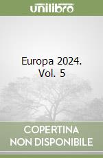 Europa 2024. Vol. 5 libro