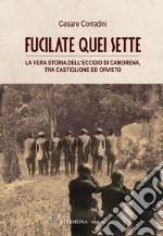 Fucilate quei sette. La vera storia dell'eccidio di Camorena, tra Castiglione ed Orvieto libro