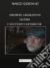 Decreto legislativo 231/2001 e successive modifiche libro