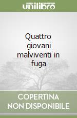 Quattro giovani malviventi in fuga libro