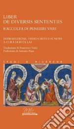 De diversis sententiis. Raccolta di pensieri vari libro