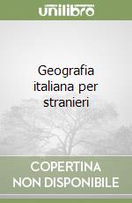 Geografia italiana per stranieri libro