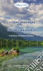 Ultimi pensieri libro