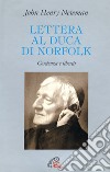 Lettera al duca di Norfolk. Coscienza e libertà libro