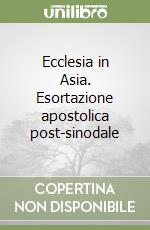 Ecclesia in Asia. Esortazione apostolica post-sinodale libro